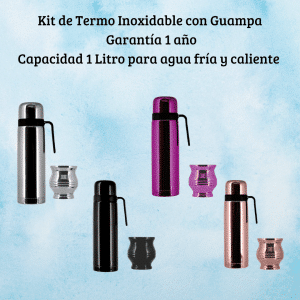 Termo inoxidable con Guampa