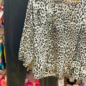 Mangas 3/4 Animal Print