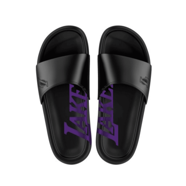 Nba Slide Lakers Blk Men