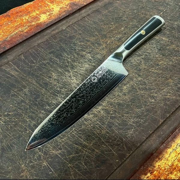 Sunnecko en acero japonés VG-10 Damasco - Imagen 3