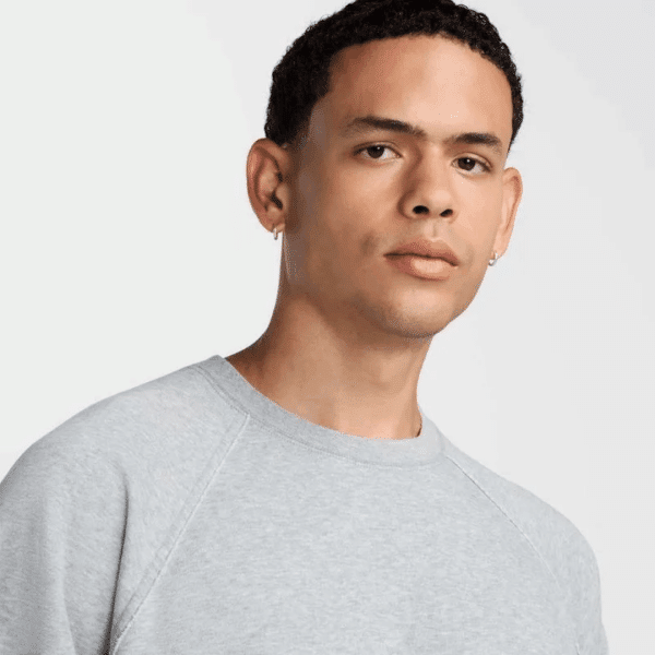 Nike Sweater Heritage Fleece Gry Men - Imagen 3