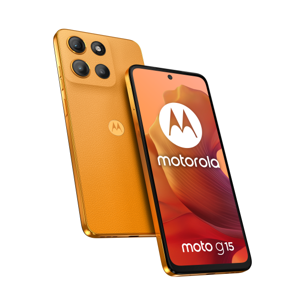 CELULAR MOTOROLA G15 4+256GB NARANJA DUAL SIM