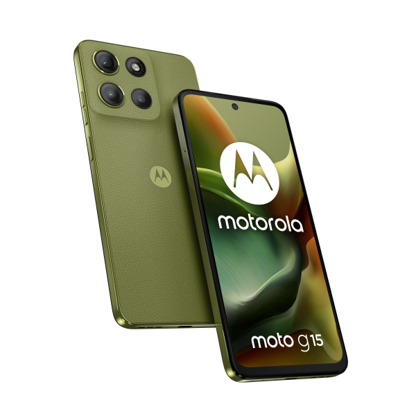 CELULAR MOTOROLA G15 4+256GB VERDE DUAL SIM
