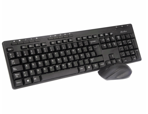 COMBO TECLADO Y MOUSE INALAMBRICOS KEK-195