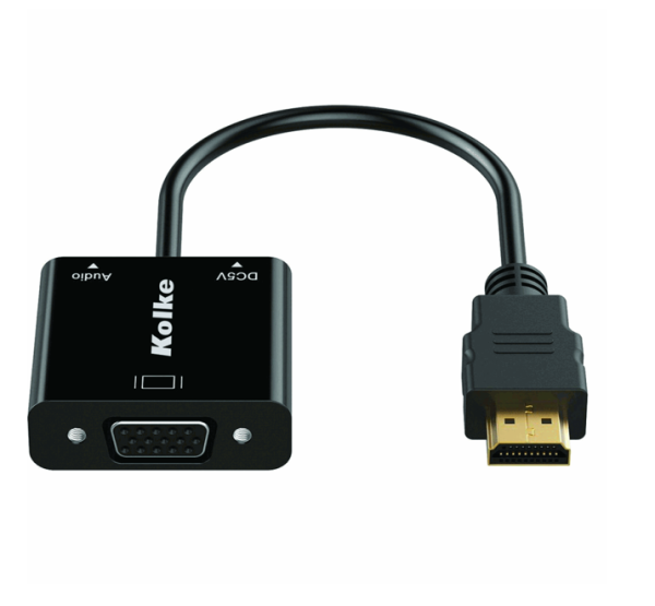 CONVERSOR HDMI A VGA CON AUDIO KCA-429