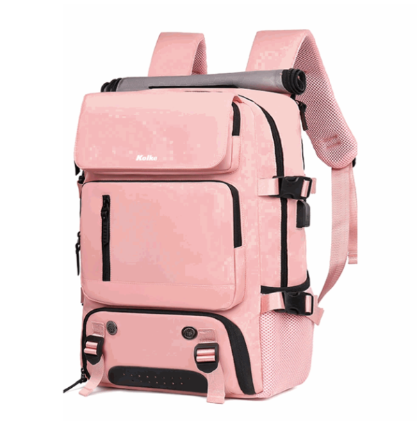 MOCHILA DE VIAJES HIKES KVM-720 ROSA
