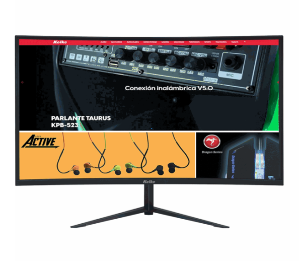 MONITOR CURVO 31.5" FULL HD KES-630