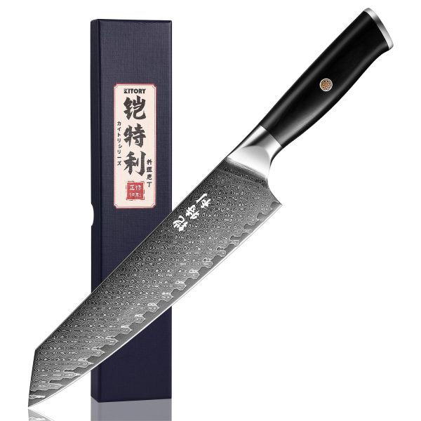 Keemake Kiritsuke en Acero Damasco - Imagen 2