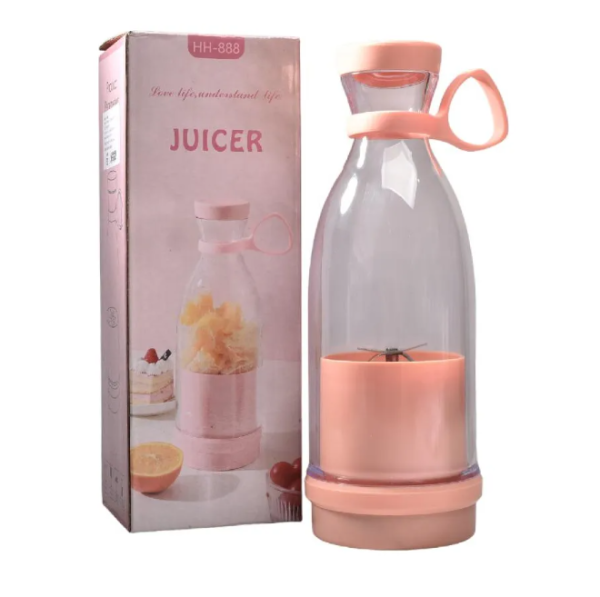 Licuadora Portatil Recargable Tipo Botella