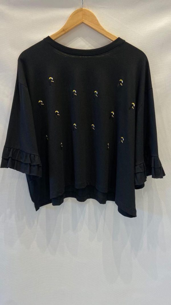 Remera Mangas 3/4 de Algodón