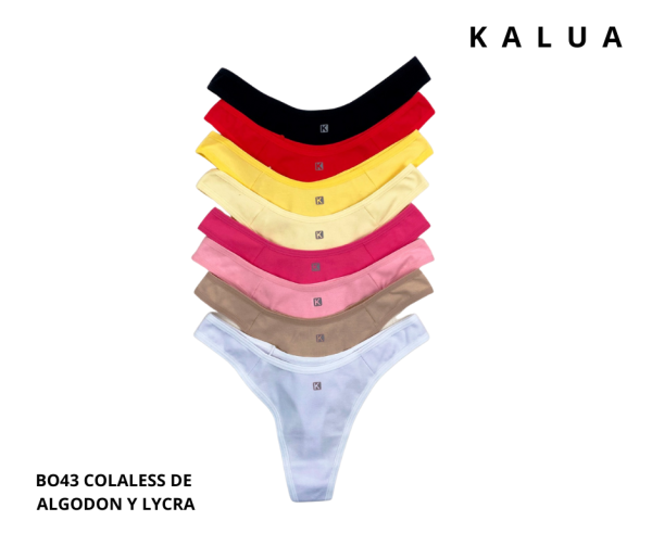 COLALESS DE LYCRA DE ALGODON