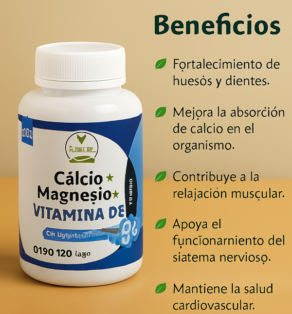 CALCIO + MAGNESIO + VITAMINA D3