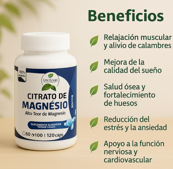 CITRATO DE MAGNESIO