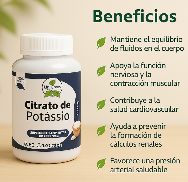 CITRATO DE POTASIO