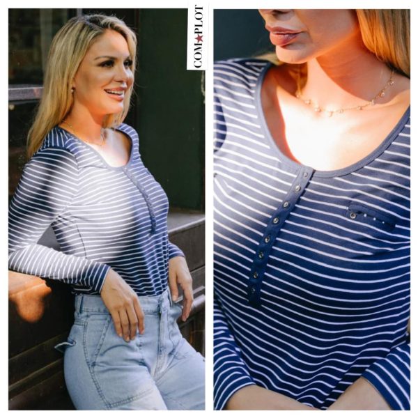 REMERA MANGAS LARGAS DE LYCRA ALGODÓN