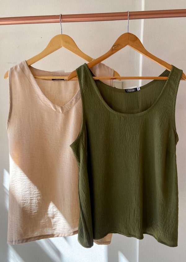 Camisa de tela duna