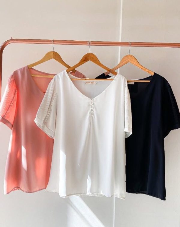Blusa seda fría