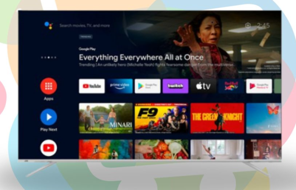JVC TV SMART 65" 4K GOOGLE LT65KM548