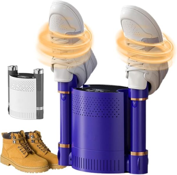 Secador de zapatos, guantes y medias eléctrico con panel inteligente y temporizado
