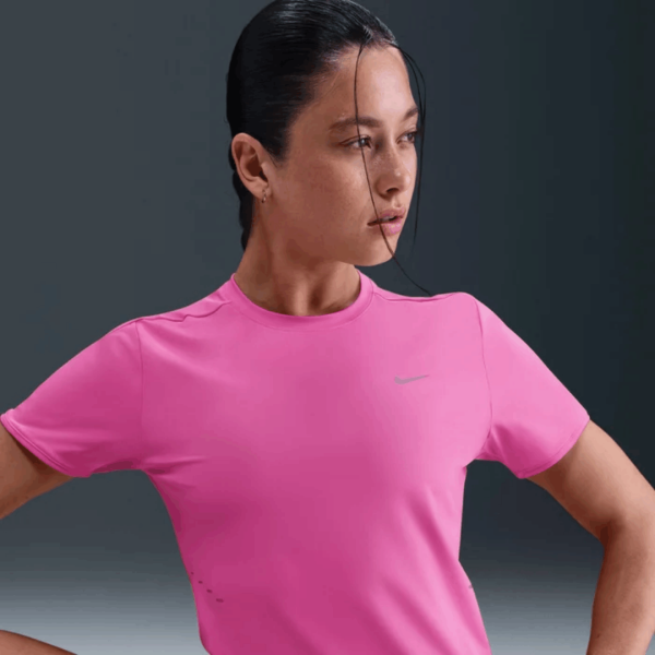 Nike Tshirt Sleeve Running Pin Women - Imagen 3