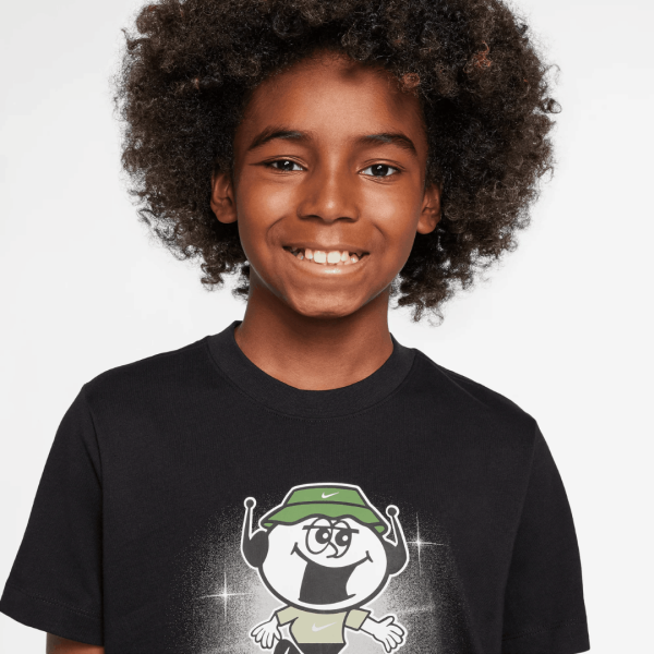 Nike Tshirt Sportwear Blk Kids - Imagen 3