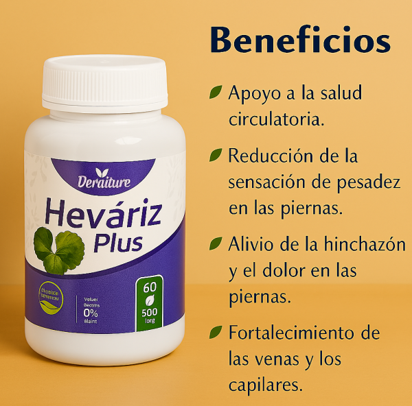 HEVARIZ PLUS (ANTIVARICES) 60 CAPS