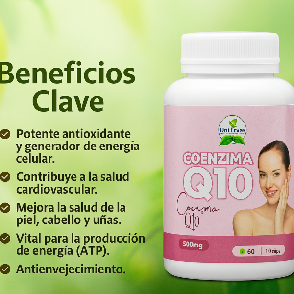 COENZIMA Q 10 + BIOTINA DE 120 CAPSULAS