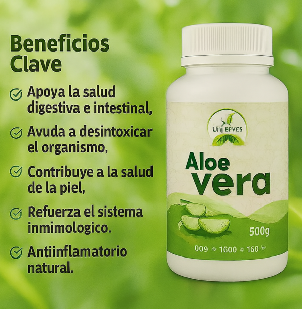 ALOE VERA FRASCO CON 120 CAPSULAS