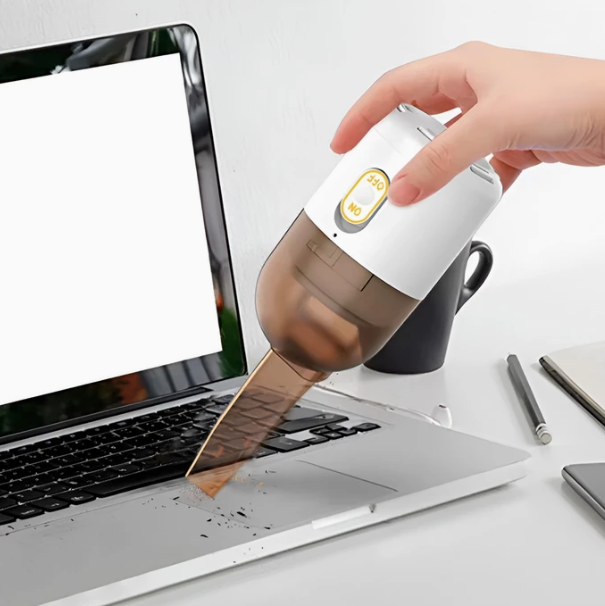 Aspiradora de escritorio USB Mini inalámbrica de mano para escritorio, oficina y teclado limpieza