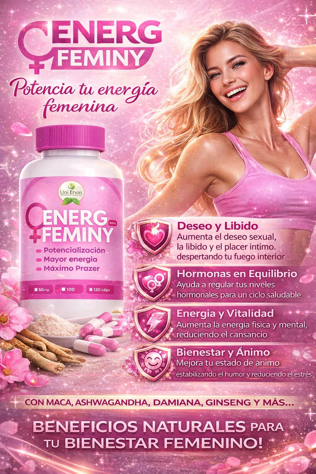 ENERG FEMINY DE 60 CAPSULAS