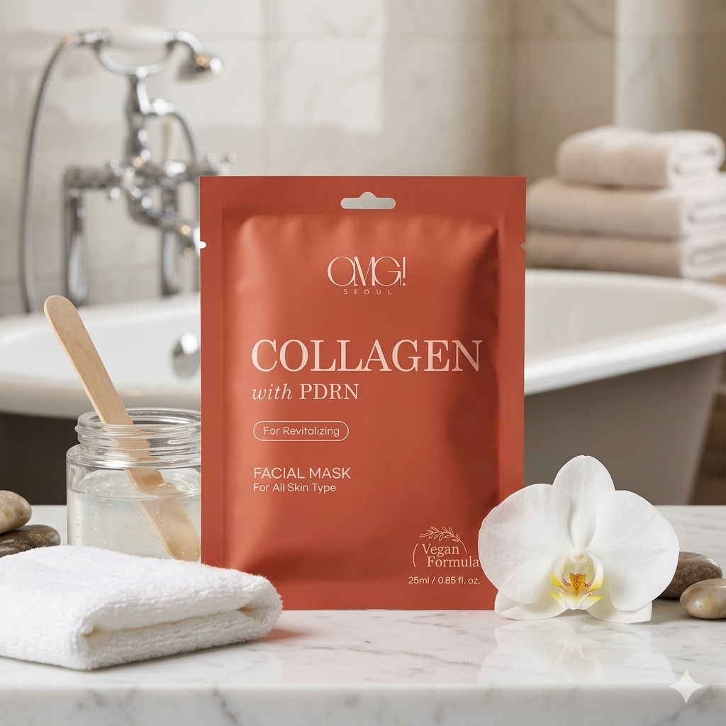 OMG FACIAL MASK COLLAGEN WITH PDRN SALMON