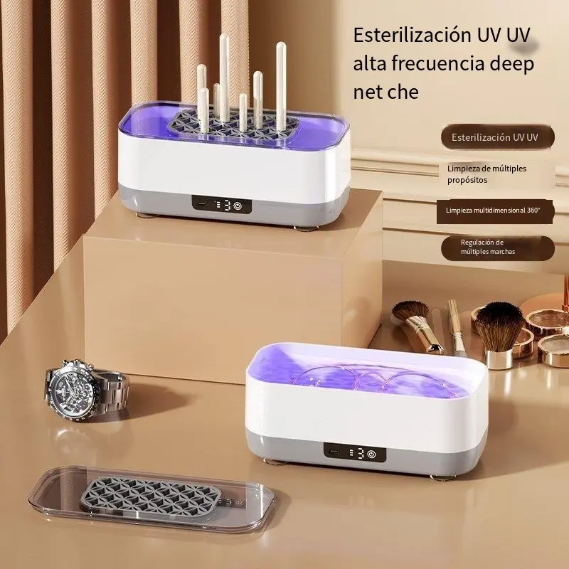 Limpiador multifuncion Ultrasonico para Lentes, Joyas y Brochas