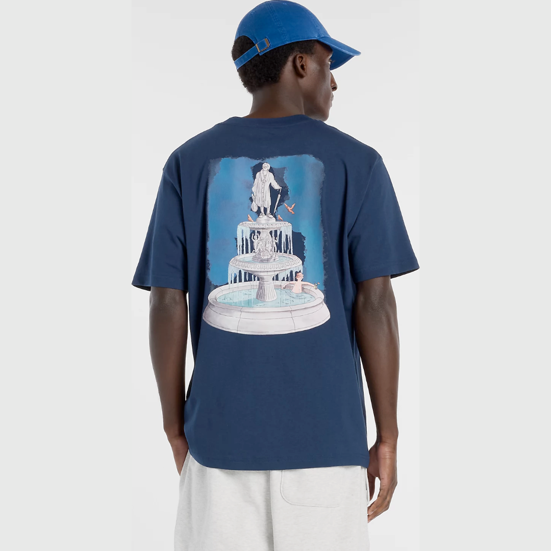 New Balance Tshirt Classic Blu Men - Imagen 2