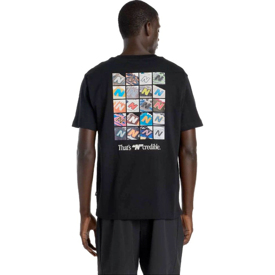 New Balance Tshirt Classic Blk Men - Imagen 2