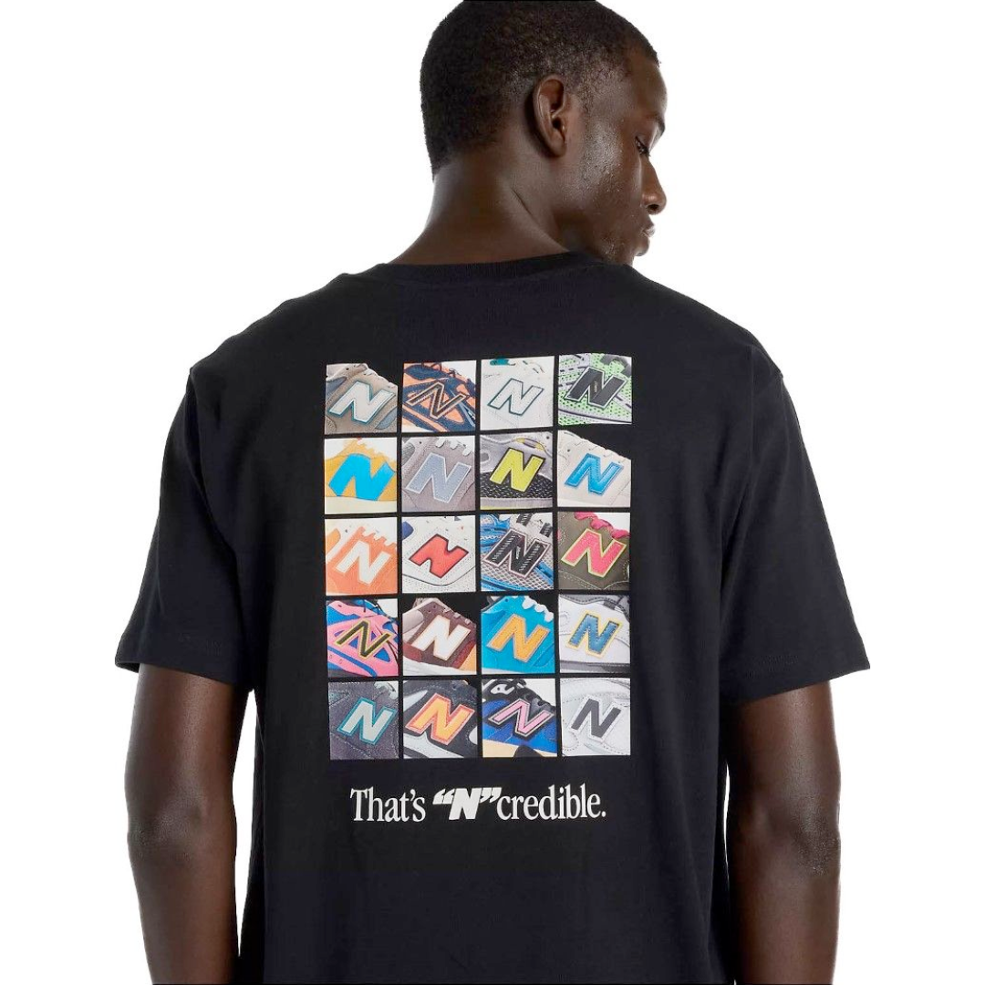 New Balance Tshirt Classic Blk Men - Imagen 3