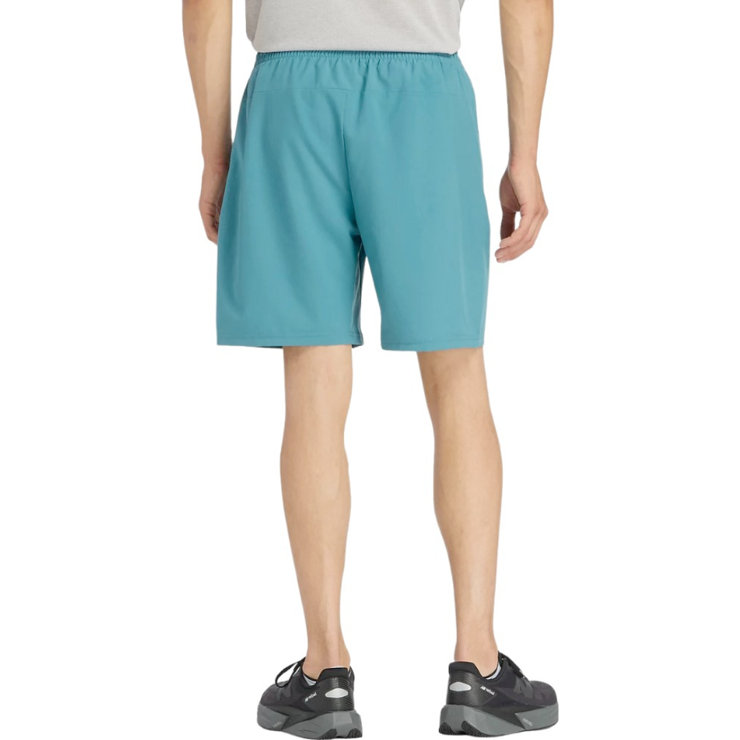 New Balance Short Bassic Gre Men - Imagen 2