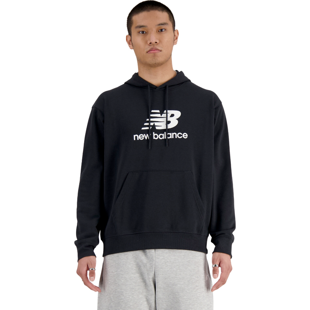 New Balance Hoodie Blk Men