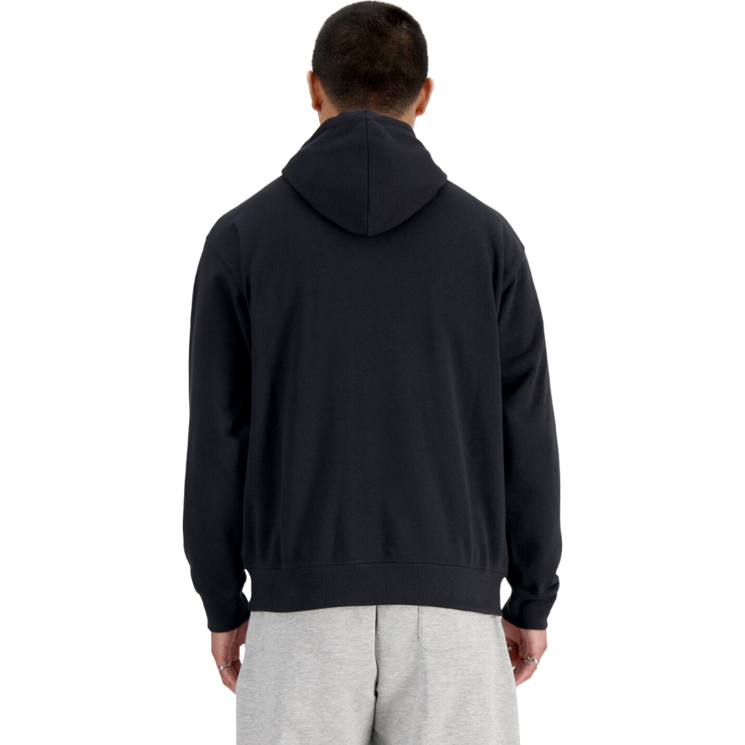 New Balance Hoodie Blk Men - Imagen 2