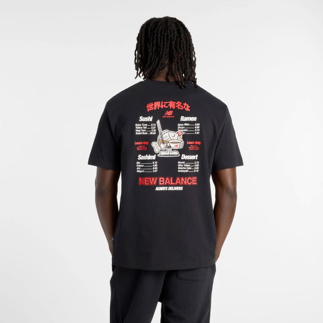 New Balance Tshirt Classic Blk Men - Imagen 2