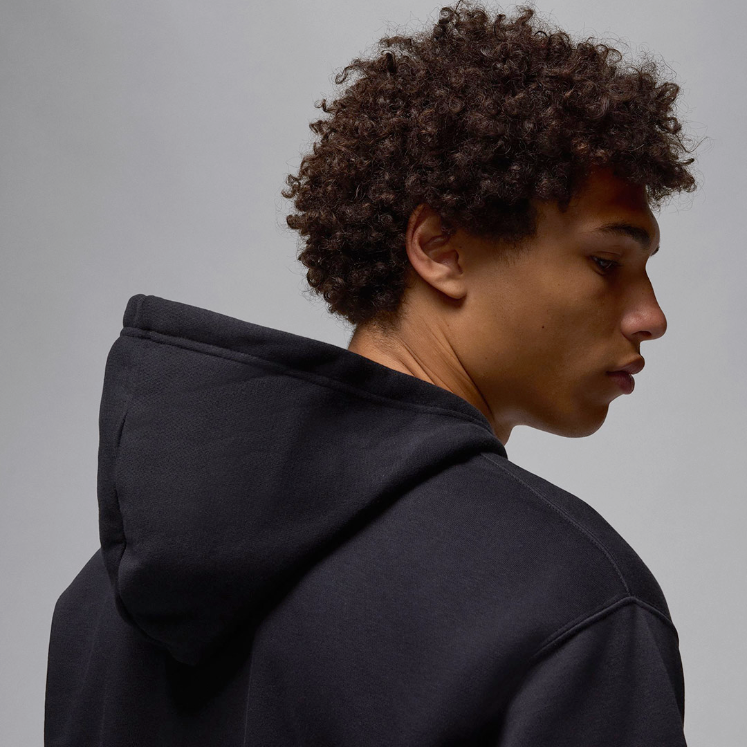Nike Hoodie Jordan Brooklyn Fleece Blk Men - Imagen 3