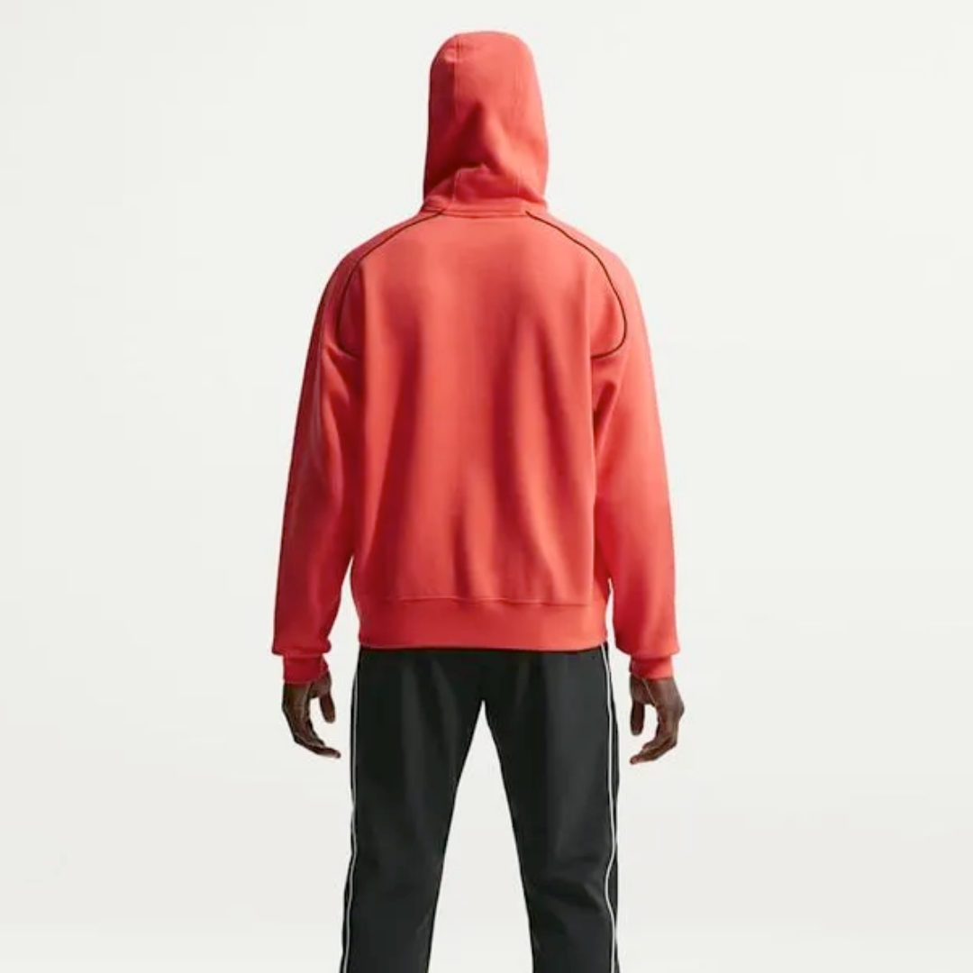 Nike Hoodie Air Fleece Red Men - Imagen 2