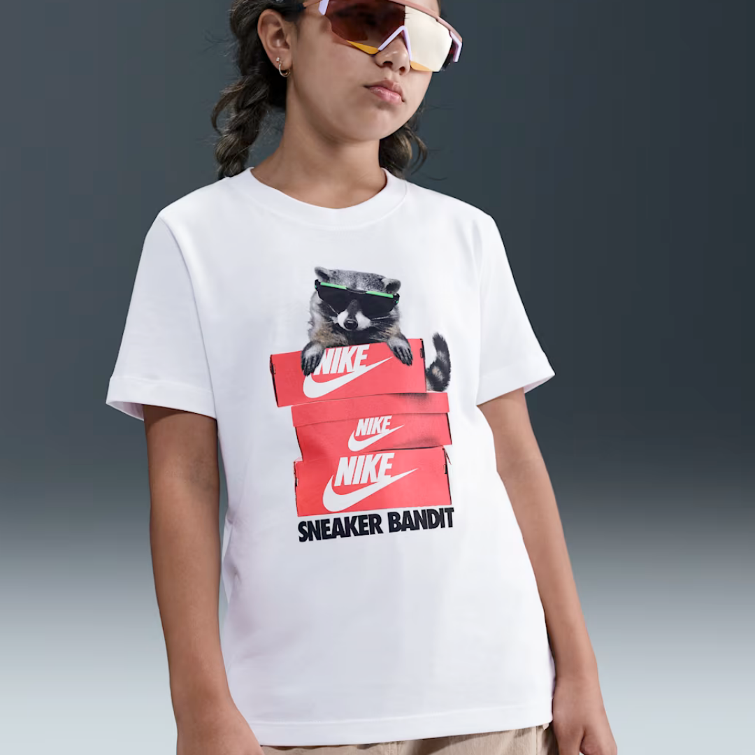 Nike Tshirt Sportswear Whi Kids - Imagen 3