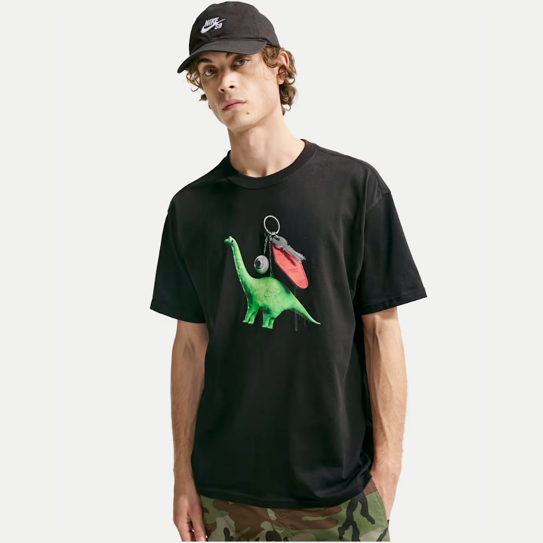 Nike Tshirt Sb Classic Blk Men - Imagen 4