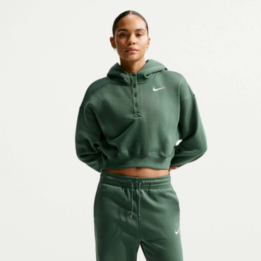 Nike Hoodie Sportswear Phoenix Fleece Gre Women