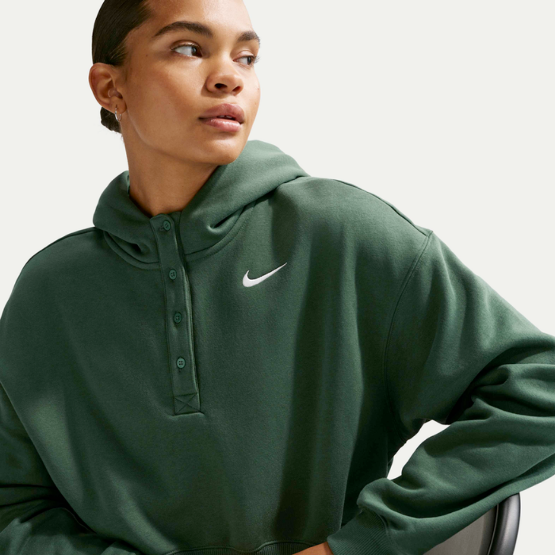 Nike Hoodie Sportswear Phoenix Fleece Gre Women - Imagen 3