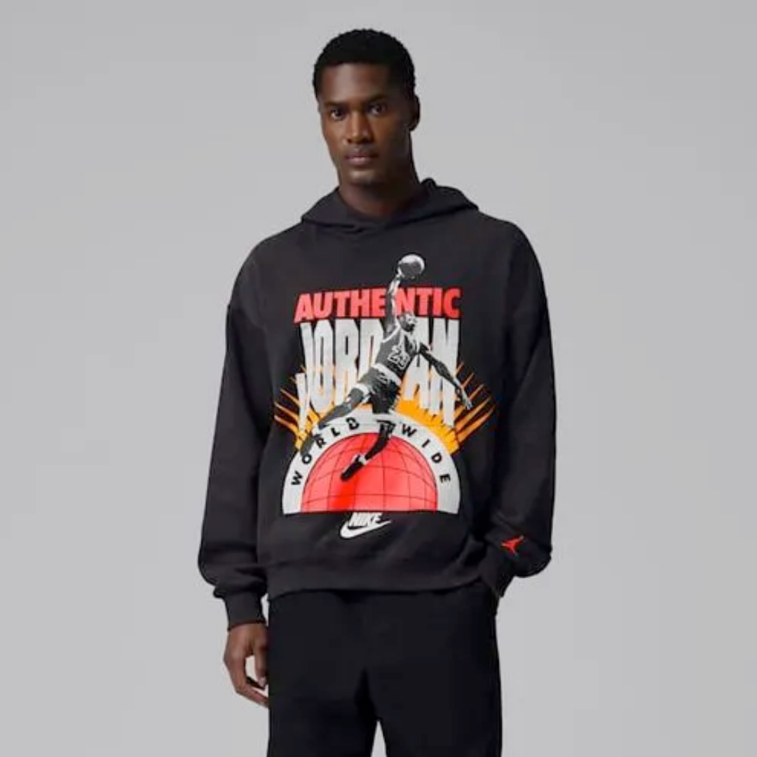 Nike Jordan Hoodie Brooklyn Fleece Blk Men