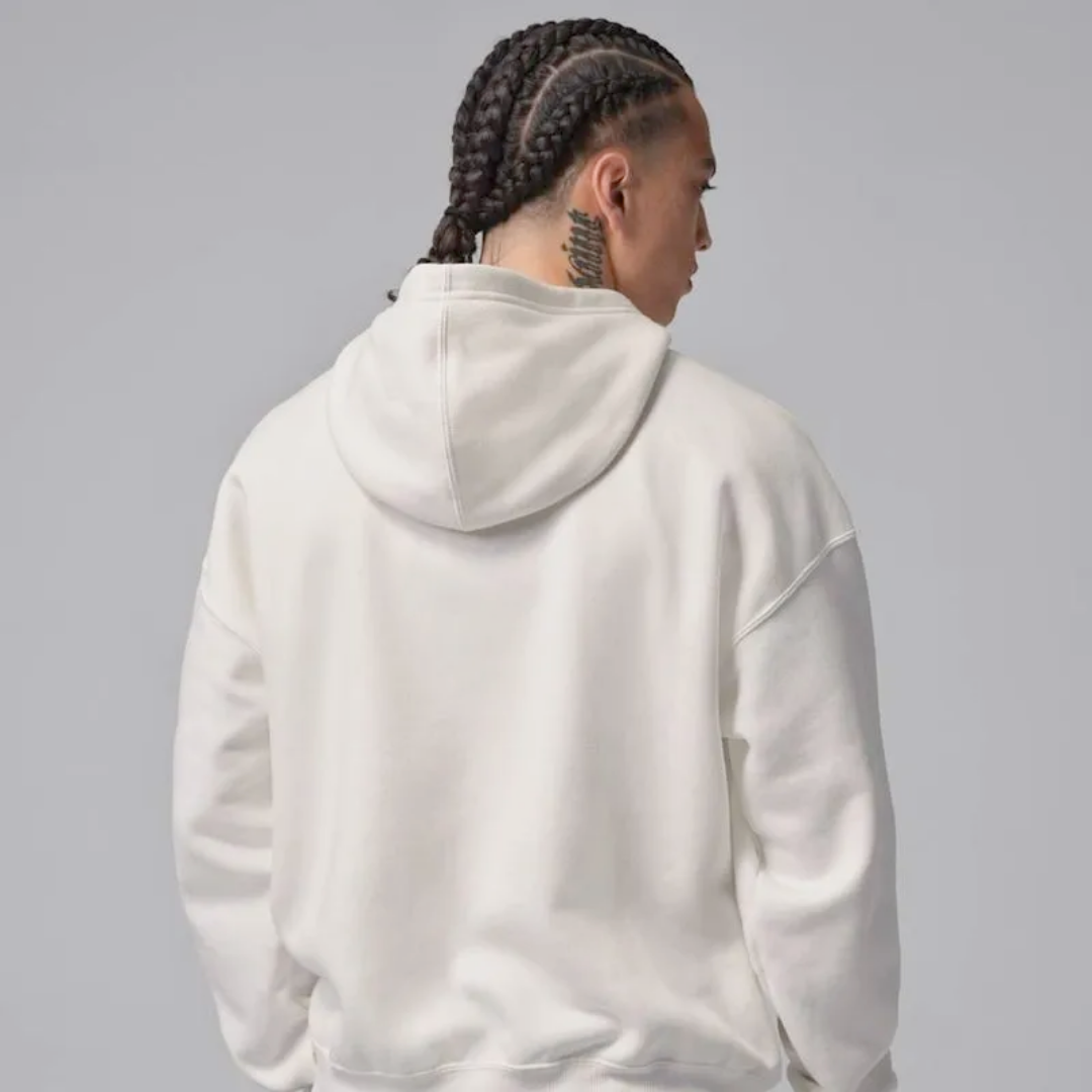 Nike Jordan Hoodie Brooklyn Fleece Whi Men - Imagen 2