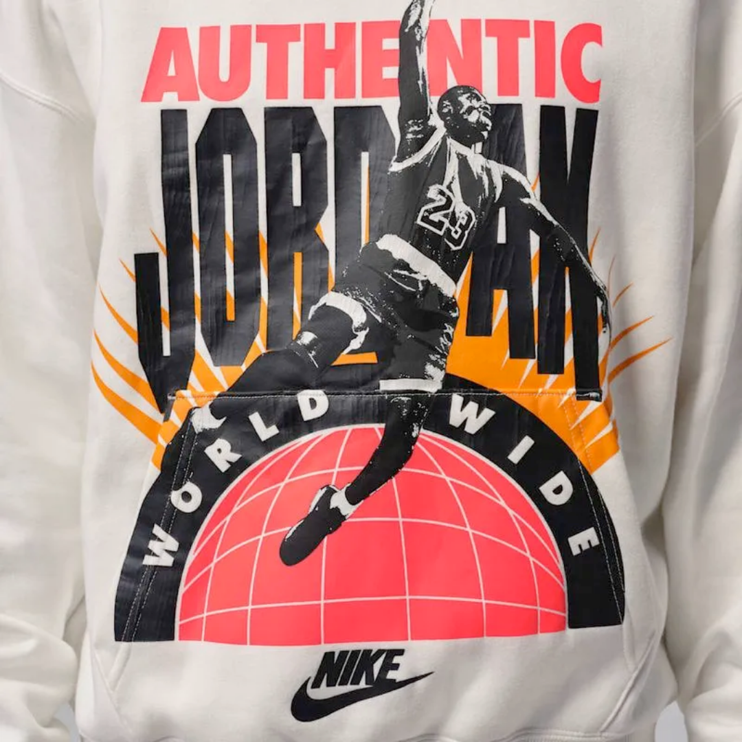Nike Jordan Hoodie Brooklyn Fleece Whi Men - Imagen 4