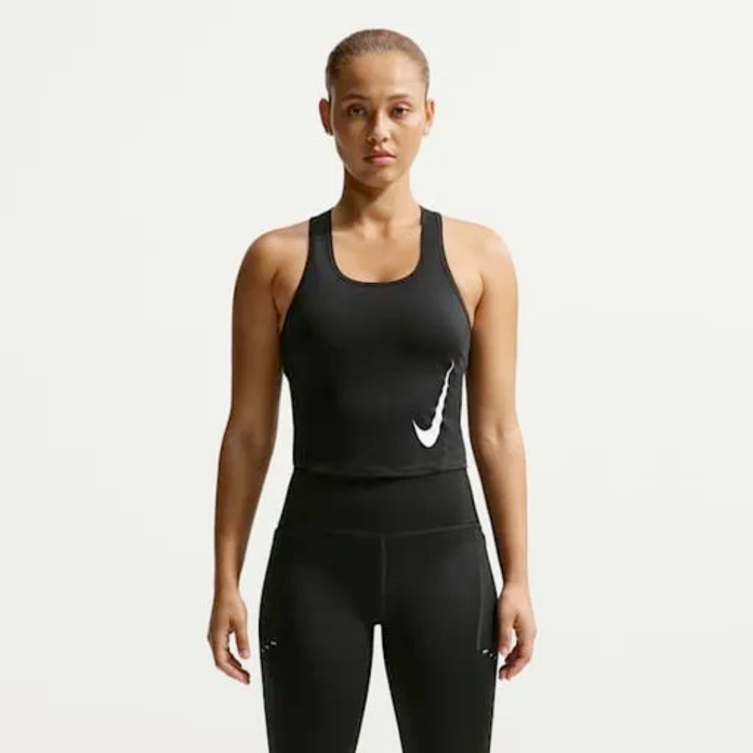 Nike Top Tempo Swoosh Blk Women