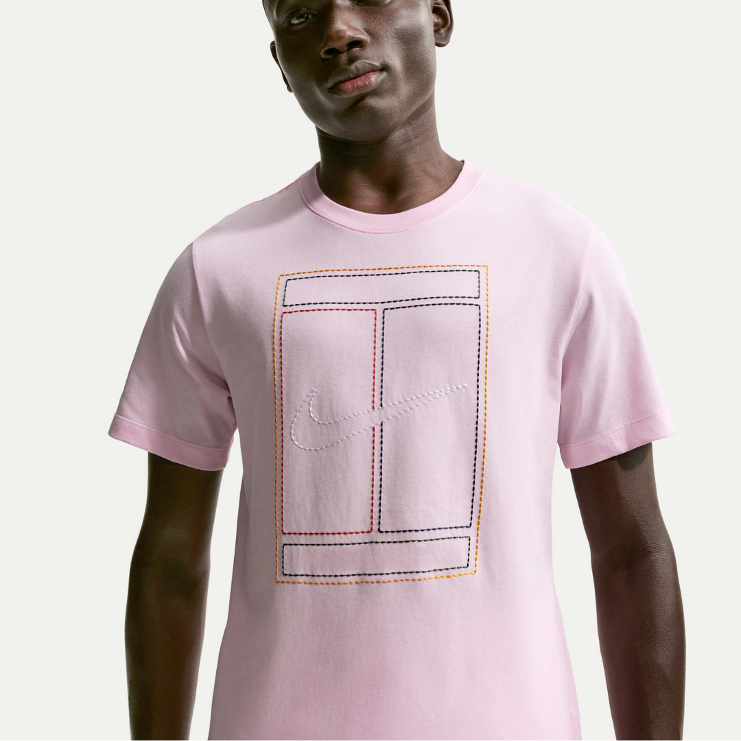 Nike Tshirt Court Heritage Pin Men - Imagen 3